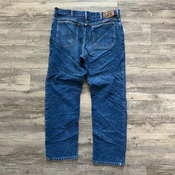 Vintage Lee Denim Jeans Size 34x30 - Picture 1 of 8